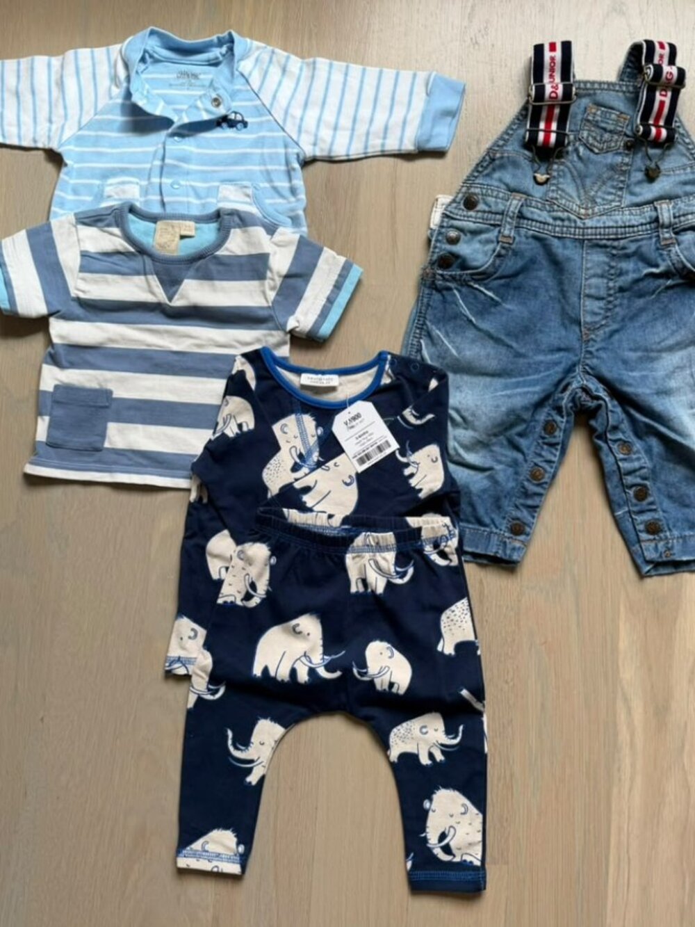 Authentic Baby 3-6 Months New Dolce & Gabbana Overalls + Extras